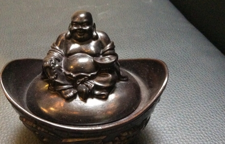 Boeddha beeld-schaal