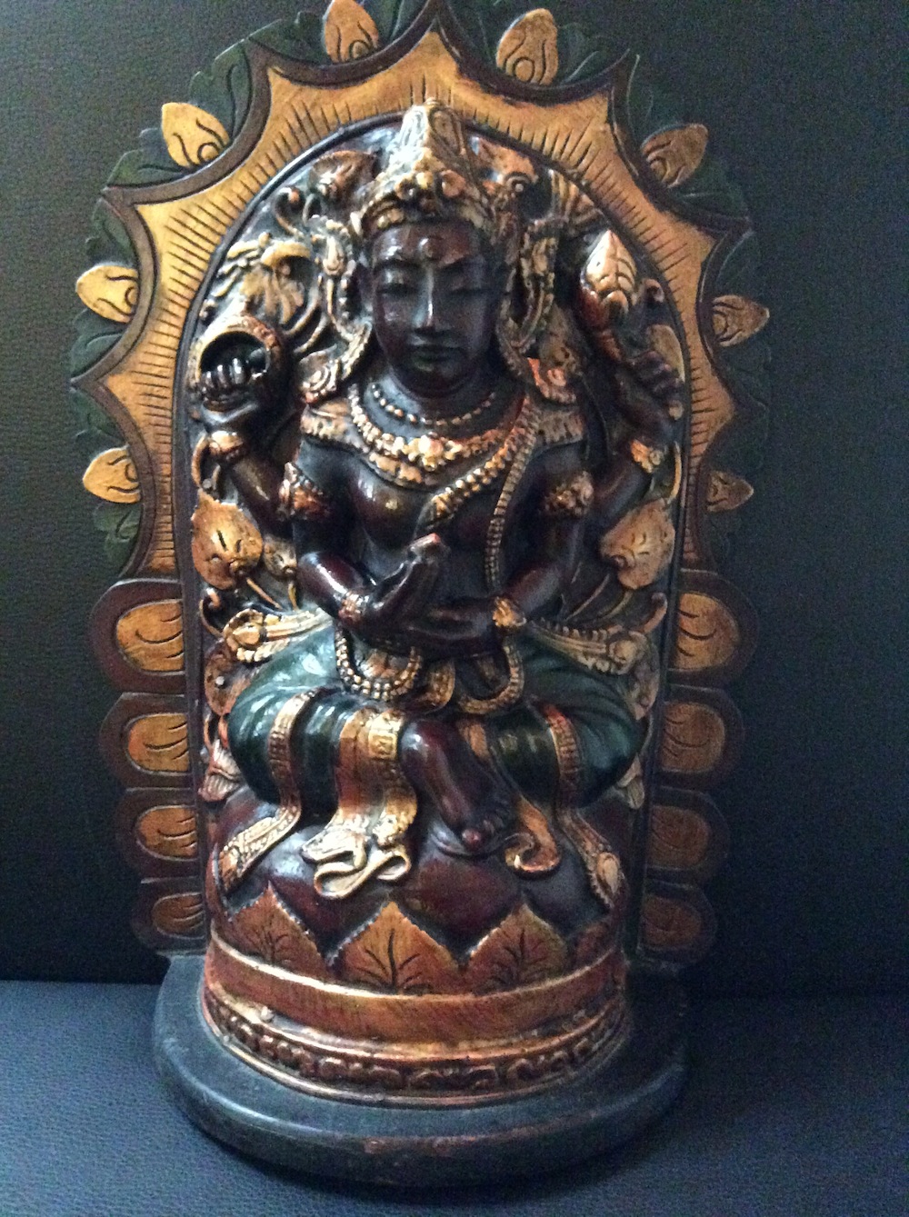Boeddha ornament goud
